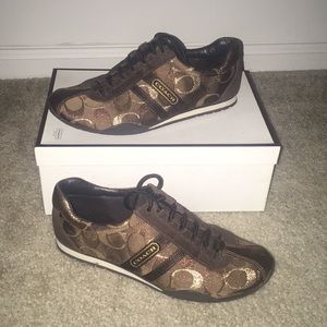 Practically brand new Coach sneakers!!
